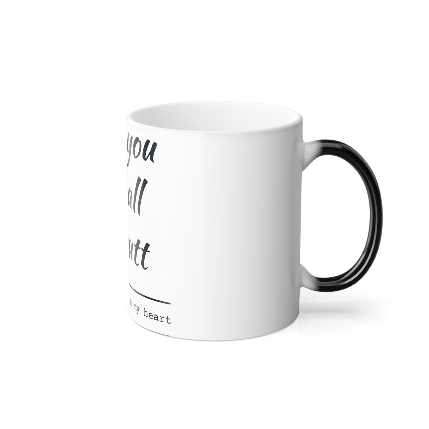 Mug: Color Morphing 11oz - Im in love with you Design
